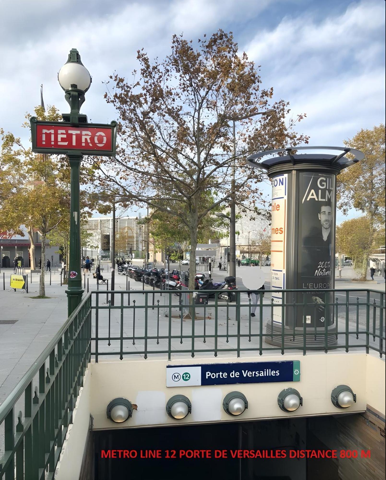 Charmant Studio Climatise Paris Expo Porte De Versailles - Dome De Paris , Near Transportation Links 旺沃 外观 照片